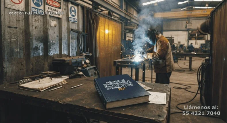 Libro de los análisis de riesgos potenciales de las actividades de soldadura y corte