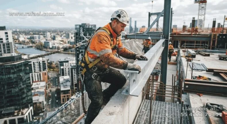 Ejemplo de una Autorización a los trabajadores que realizan trabajos en alturas en obras medianas o grandes.