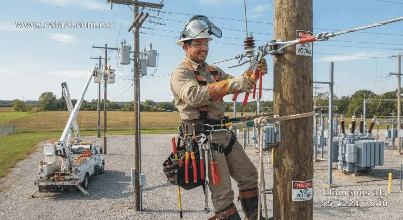 Ejemplo de un procedimiento de seguridad al realizar el mantenimiento a un transformador, instalado en un poste de madera por 
         parte de un ingeniero electricista