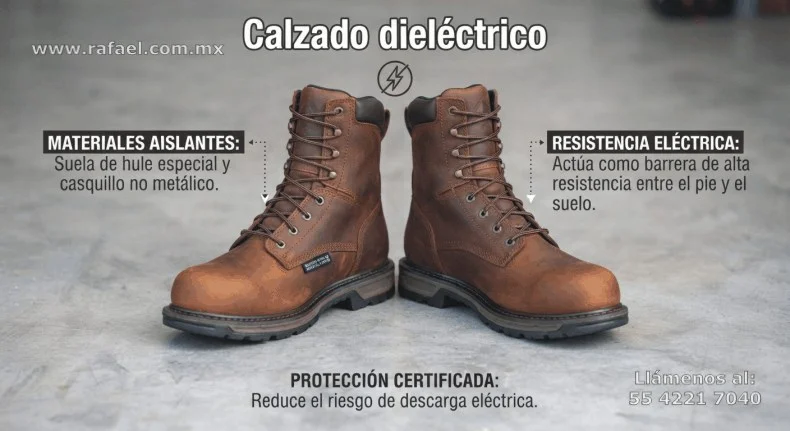 Ejemplo de Procedimientos de mantenimiento, uso, reposición, para el equipo de protección personal, de manera particular del 
         calzado dieléctrico.